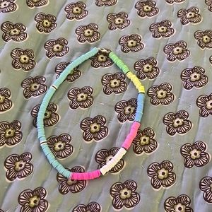 clay bead necklace!